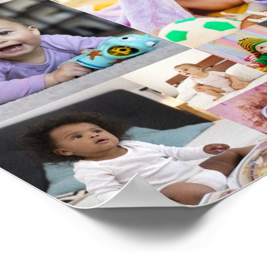 Ontwerp je eigen 13 fotocollage poster (Hoek)