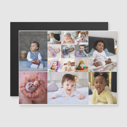 Ontwerp je eigen 14 fotocollage (Voorkant / Achterkant)