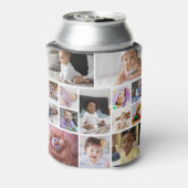 Ontwerp je eigen 14 fotocollage blikjeskoeler (Blikje Achterkant)