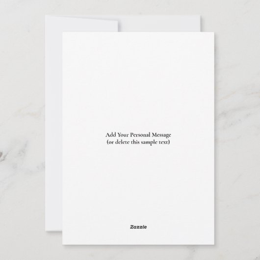 Ontwerp je eigen 14 fotocollage feestdagenkaart (Achterkant)