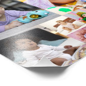 Ontwerp je eigen 14 fotocollage foto afdruk (Hoek)