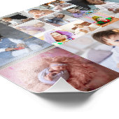 Ontwerp je eigen 14 fotocollage foto afdruk (Hoek)