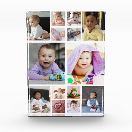 Ontwerp je eigen 14 fotocollage fotoblokken (Voorkant)