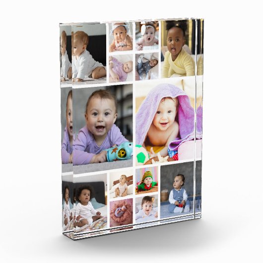 Ontwerp je eigen 14 fotocollage fotoblokken (Links)