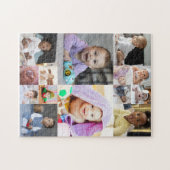 Ontwerp je eigen 14 fotocollage legpuzzel (Horizontaal)