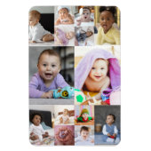 Ontwerp je eigen 14 fotocollage magneet (Verticaal)