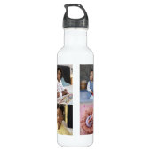 Ontwerp je eigen 14 fotocollage waterfles (Achterkant)