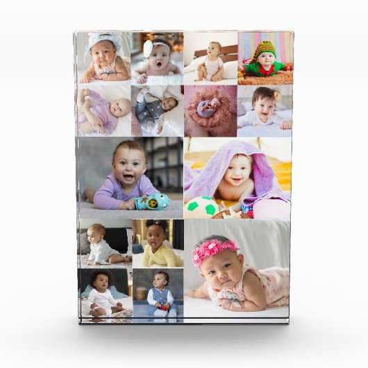 Ontwerp je eigen 15 fotocollage fotoblokken (Voorkant)