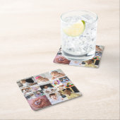 Ontwerp je eigen 15 fotocollage kartonnen onderzetters (Insitu)