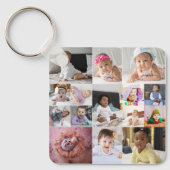 Ontwerp je eigen 15 fotocollage sleutelhanger (Voorkant)