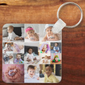 Ontwerp je eigen 15 fotocollage sleutelhanger (Achterkant)