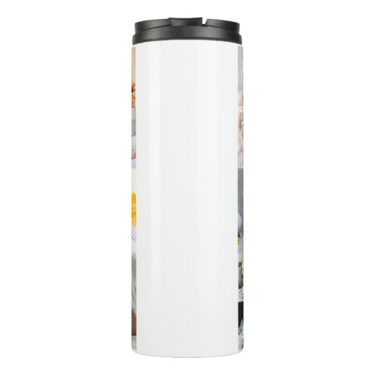 Ontwerp je eigen 15 fotocollage thermosbeker (Achterkant)