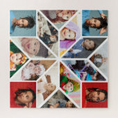 Ontwerp Je Eigen 16 Foto Collage Legpuzzel (Horizontaal)