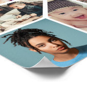 Ontwerp Je Eigen 16 Foto Collage Poster (Hoek)