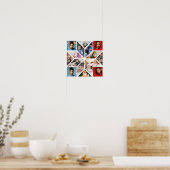 Ontwerp Je Eigen 16 Foto Collage Poster (Keuken)