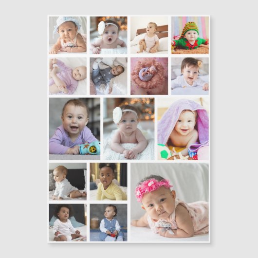 Ontwerp je eigen 16 fotocollage (Voorkant)