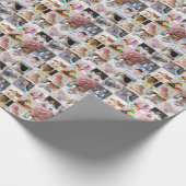 Ontwerp je eigen 16 fotocollage cadeaupapier (Hoek)