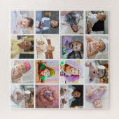 Ontwerp je eigen 16 fotocollage legpuzzel (Horizontaal)