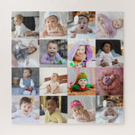 Ontwerp je eigen 16 fotocollage legpuzzel