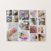 Ontwerp je eigen 16 fotocollage legpuzzel (Horizontaal)