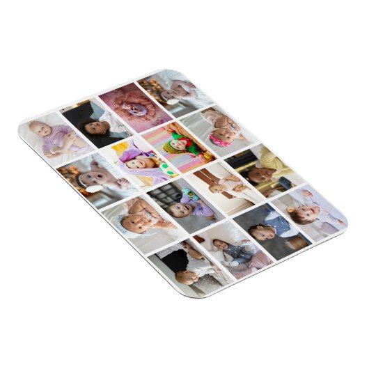 Ontwerp je eigen 16 fotocollage magneet (Rechterzijde)