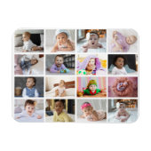 Ontwerp je eigen 16 fotocollage magneet (Horizontaal)