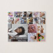 Ontwerp je eigen 17 fotocollage legpuzzel (Horizontaal)