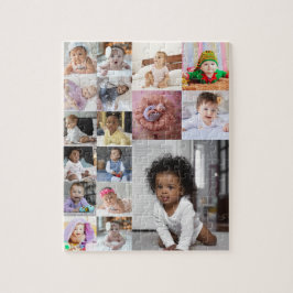 Ontwerp je eigen 17 fotocollage legpuzzel