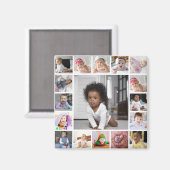 Ontwerp je eigen 17 fotocollage magneet (Voorkant / Achterkant)