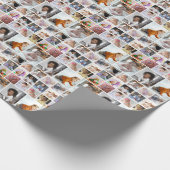 Ontwerp je eigen 18 fotocollage cadeaupapier (Hoek)