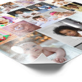 Ontwerp je eigen 18 fotocollage foto afdruk (Hoek)