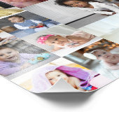 Ontwerp je eigen 18 fotocollage foto afdruk (Hoek)