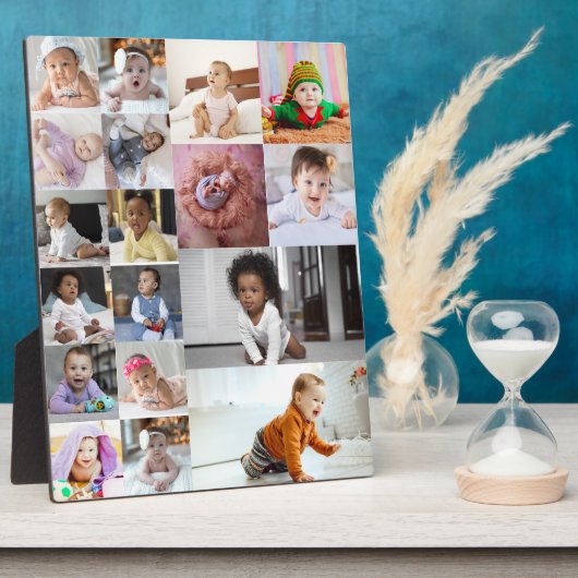 Ontwerp je eigen 18 fotocollage fotoplaat (Zijkant)