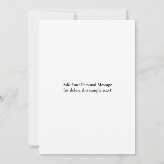 Ontwerp je eigen 18 fotocollage kaart (Achterkant)