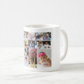 Ontwerp je eigen 18 fotocollage koffiemok (Voorkant rechts)