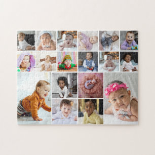 Ontwerp je eigen 18 fotocollage legpuzzel