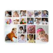 Ontwerp je eigen 18 fotocollage magneet (Horizontaal)