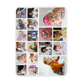 Ontwerp je eigen 18 fotocollage magneet (Verticaal)