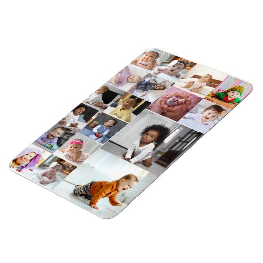 Ontwerp je eigen 18 fotocollage magneet (Linkerzijde)