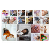 Ontwerp je eigen 18 fotocollage magneet (Horizontaal)