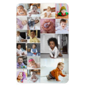 Ontwerp je eigen 18 fotocollage magneet (Verticaal)