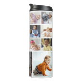 Ontwerp je eigen 18 fotocollage thermosbeker (Geroteerd rechts)