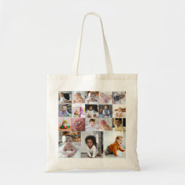 Ontwerp je eigen 18 fotocollage tote bag