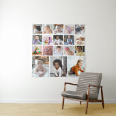 Ontwerp je eigen 18 fotocollage wandkleed (In situ)