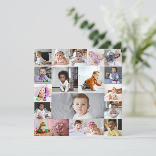 Ontwerp je eigen 19 fotocollage (Staand voorkant)