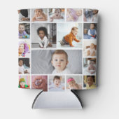 Ontwerp je eigen 19 fotocollage blikjeskoeler (Voorkant)