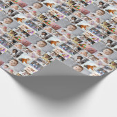 Ontwerp je eigen 19 fotocollage cadeaupapier (Hoek)