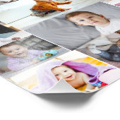 Ontwerp je eigen 19 fotocollage foto afdruk (Hoek)