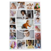 Ontwerp je eigen 19 fotocollage medium cadeauzakje (Voorkant)