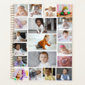 Ontwerp je eigen 19 fotocollage planner (Voorkant)